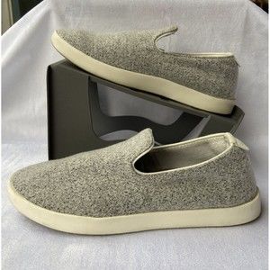 Allbirds Wool Loungers Women's 7 Gray Loafers Slip-On Shoes Flats Casual